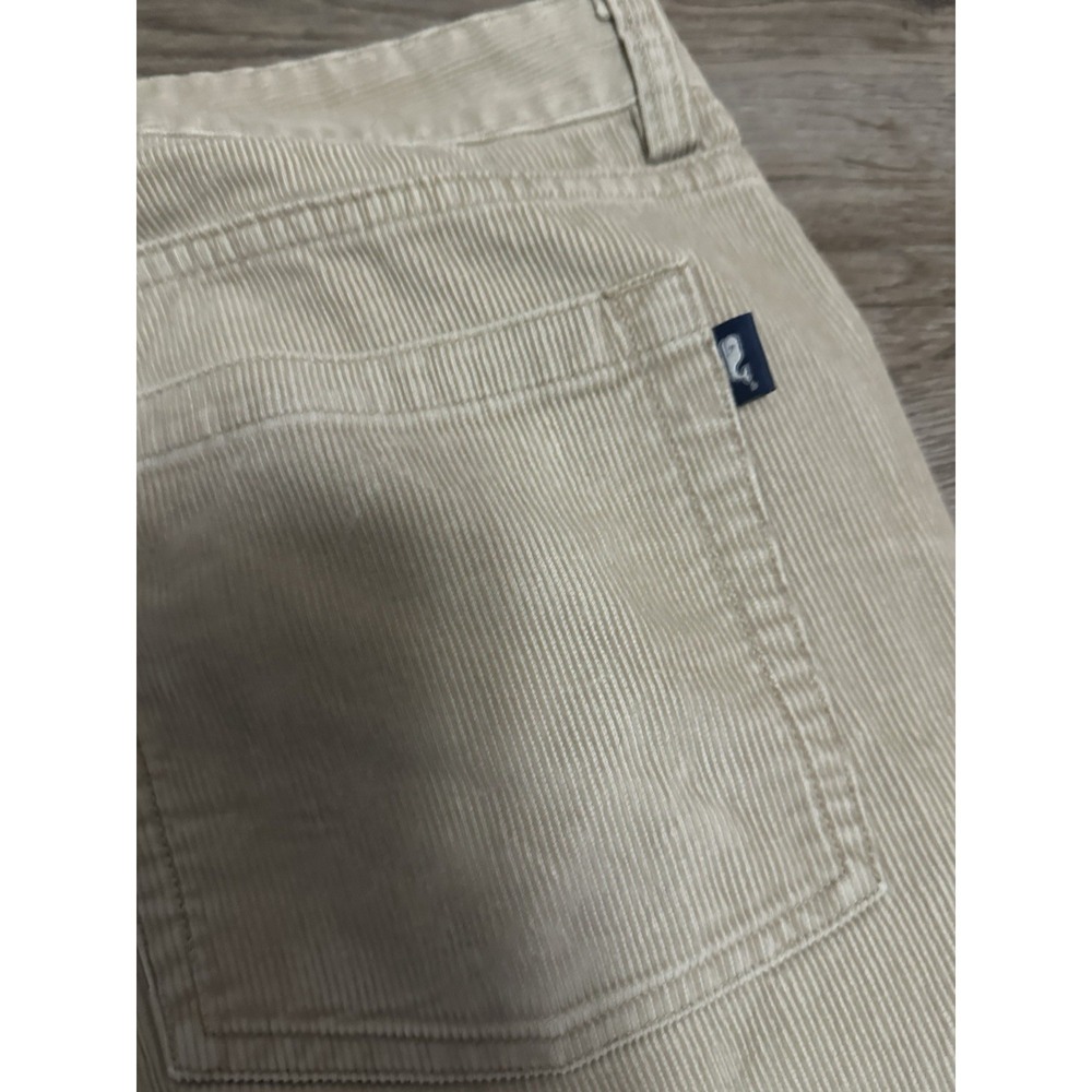 Vineyard Vines Pants Mens 35x32 Khaki Corduroy 5-Pocket Straight Stretch Casual - Picture 10 of 11